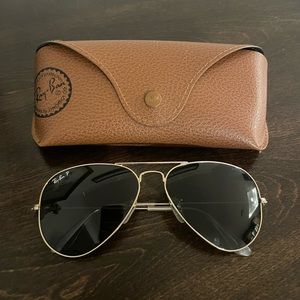 Aviator polarized Ray bans